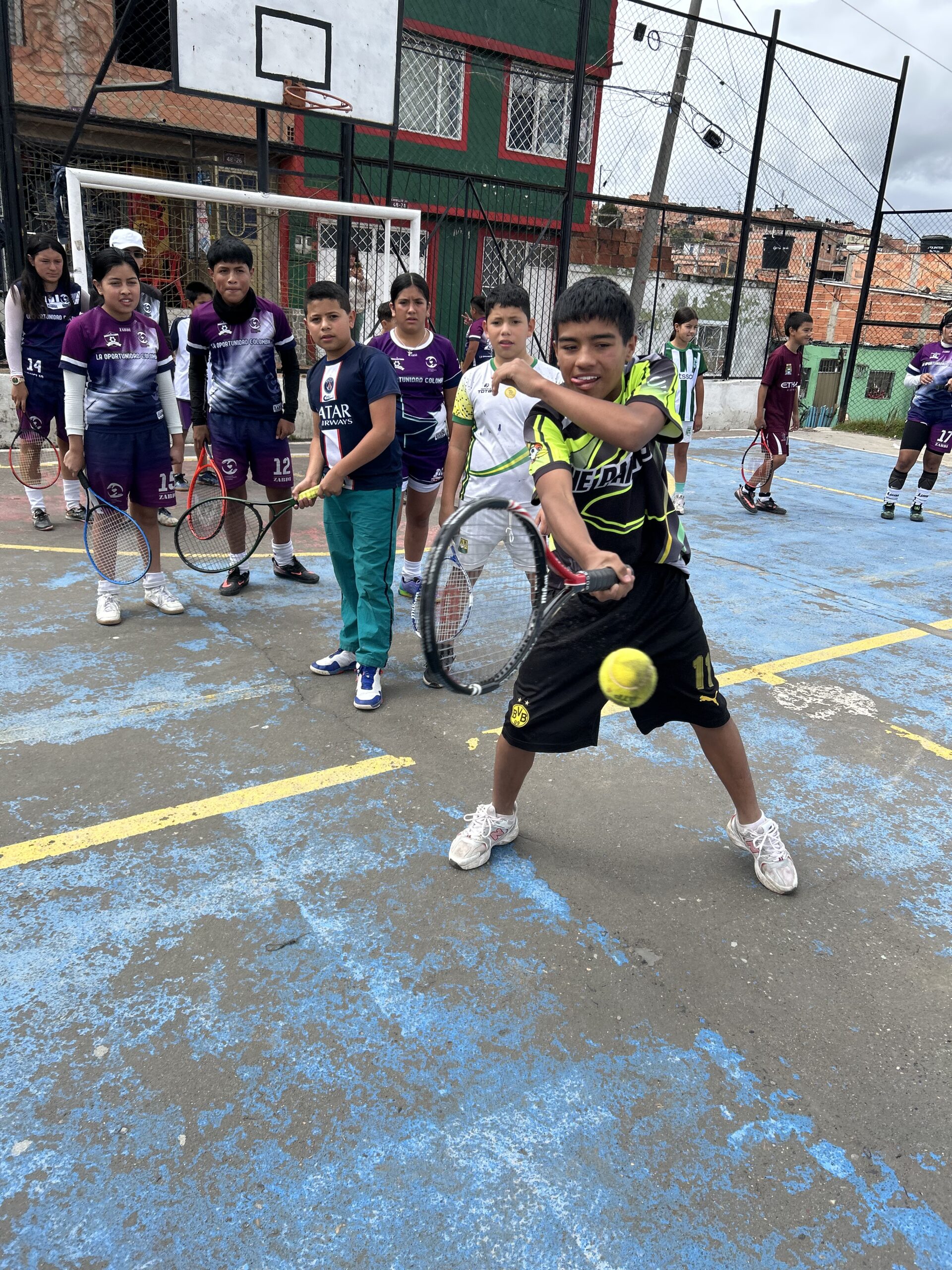 Voluntariado en cancha