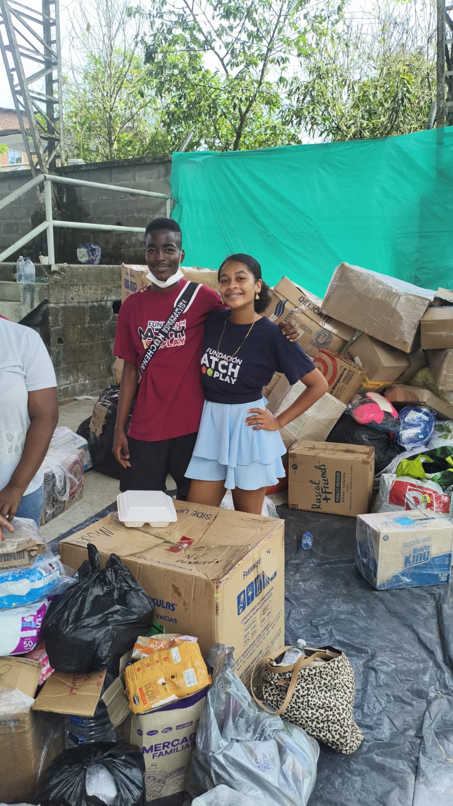 Jóvenes líderes en la Cumbre Juvenil de Liderazgo para la Paz en Quibdó, Chocó